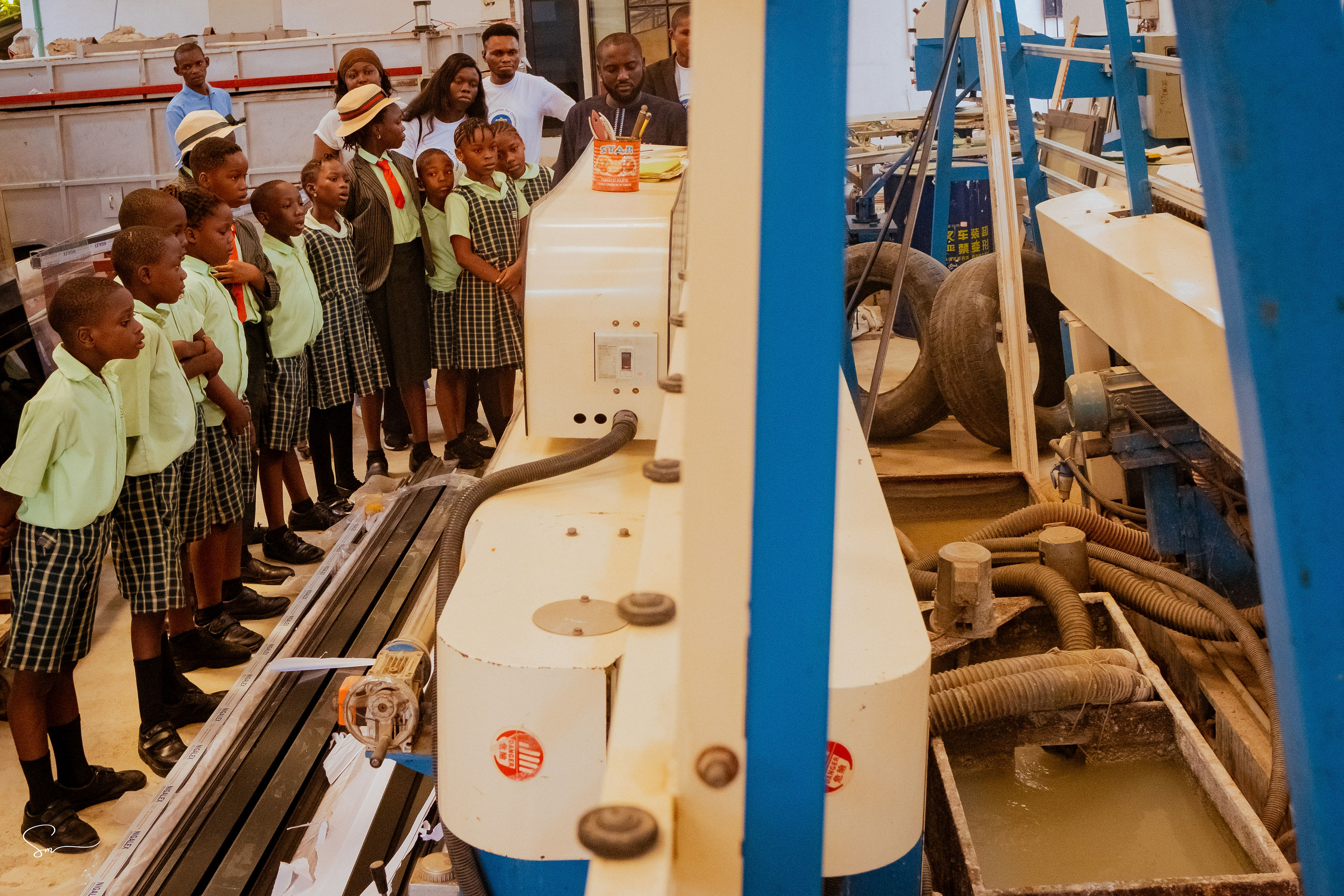 Children learning STEM